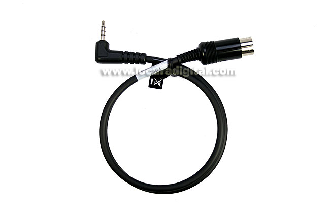 Yaesu original CT-106 Cable de programación para VX-160/ 180/ 210/ 400/ 410/ 420/ 450 