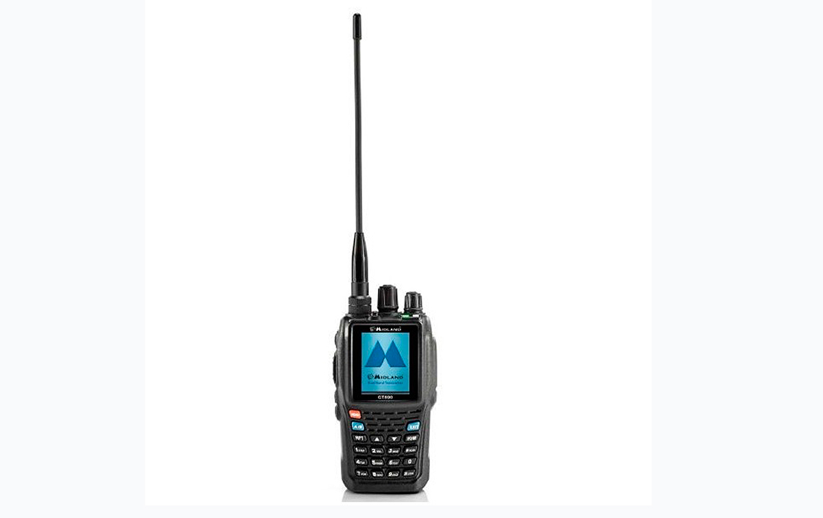 CT890 MIDLAND Walkie doble banda VHF 144-146, UHF 430-440 Mhz. 