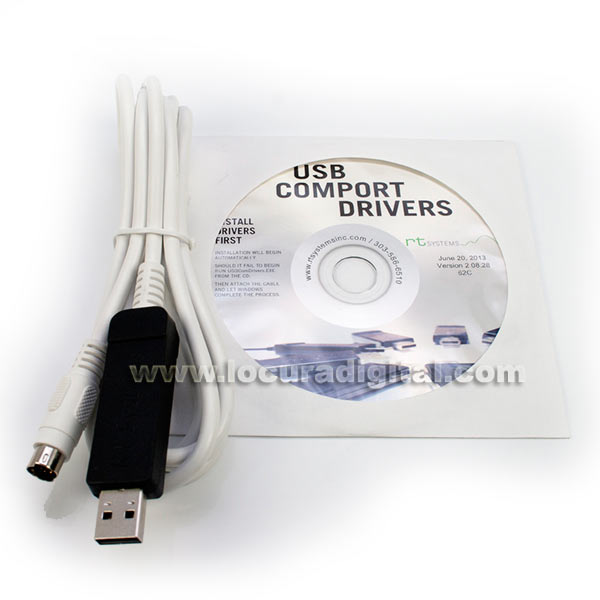 CT62U YAESU Cable USB de control CAT para FT 100, FT 817, FT 857 FT 897