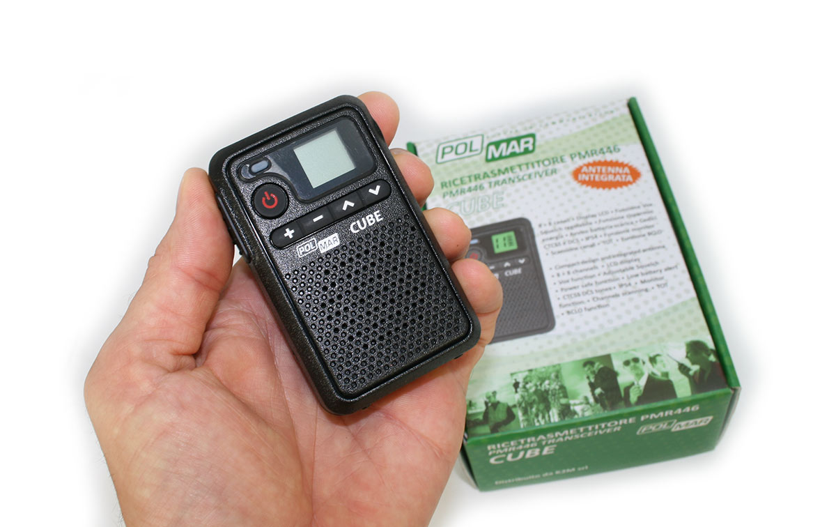 polmar cube walkie talkies pmr-446 uso libre 8   8 canales