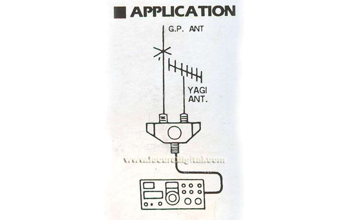 cx201n conmutador n para 2 antenas de alta calidad