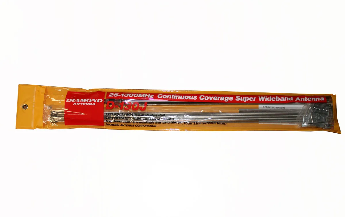 Diamond D-130J antenna scanner 25-1300 Mhz female PL connector