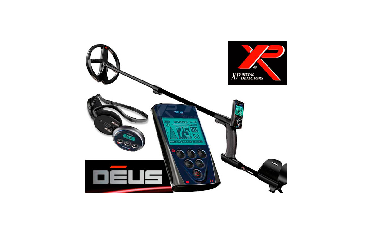 DEUS XP METAL DETECTORS DEUS 4, 8,12,18 KHZ. Detector metales SIN CABLES