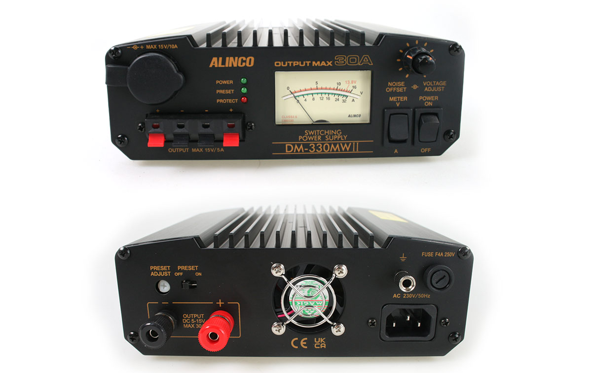 fuente alimentación conmutada display 220 volt ac/13,8dc (regulable 9-15 v), 30 amp. 