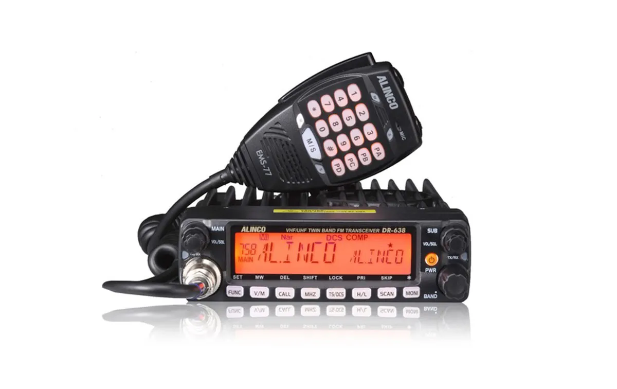 ALINCO DR-638 Dual Band Transmitter 144/430 MHz 50 Watts Power