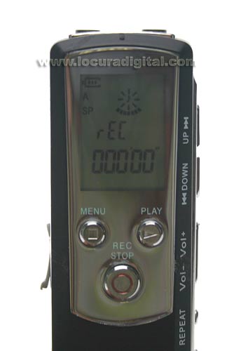 ref: DVR1GB gravador de voz digital.