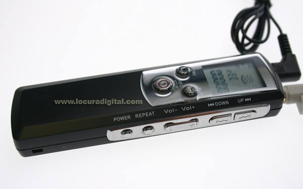 ref: DVR1GB gravador de voz digital.