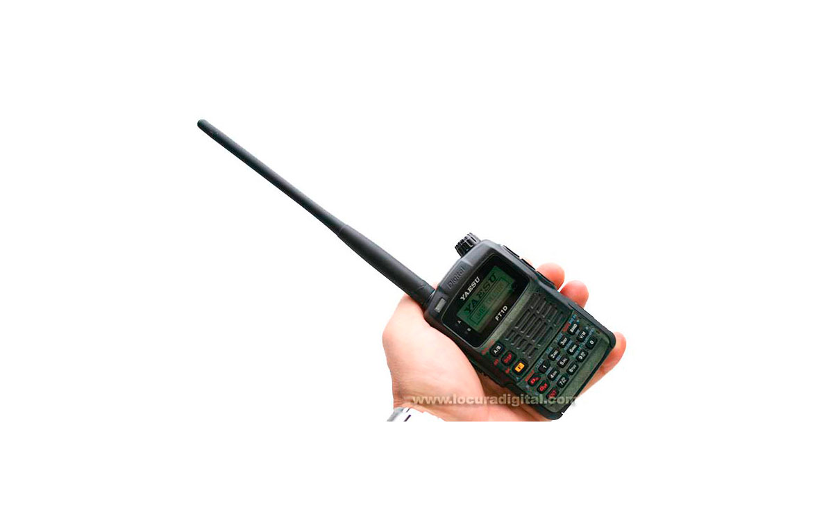 yaesu ft1dr bibanda 144/430mhz con gps