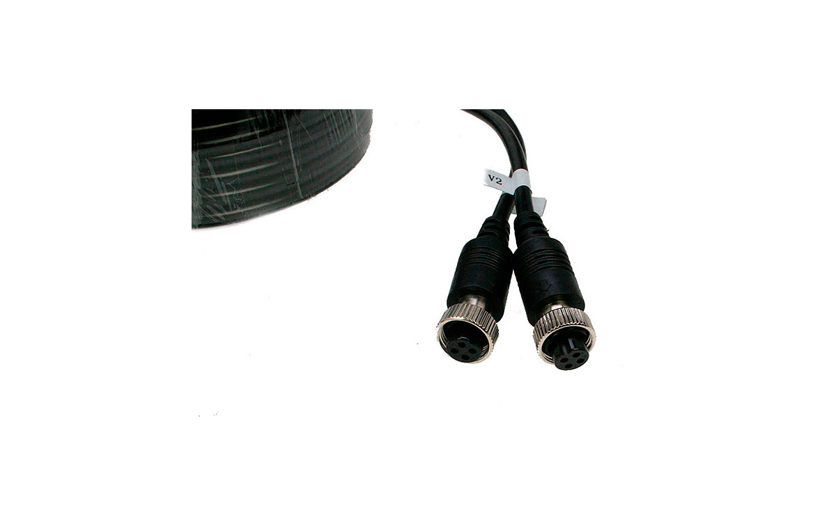 CA10X2 BARRISTER Cable conexión doble para sistemas visión trasera 10 mts.