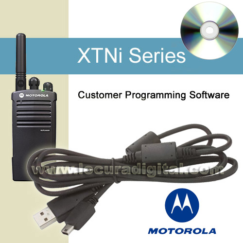 MOTOROLA IXEN4007AR Software and USB cable programming