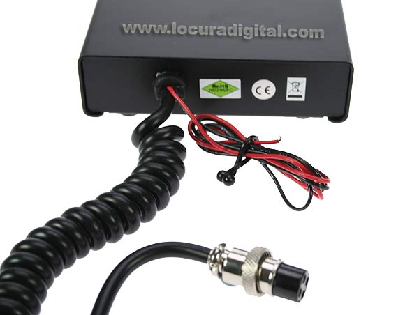 ZETAGI EC55 Echo. Adjustable roger beep for CB station