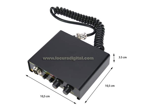 ZETAGI EC55 Echo. Adjustable roger beep for CB station