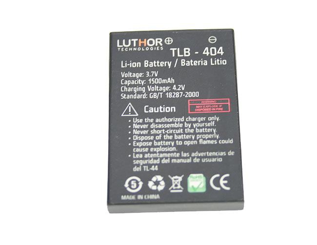 Luthor TLB-404 batterie Lithium, 1500 mAh. TL-44-walkie