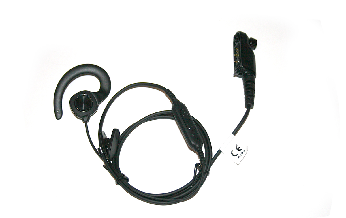 HYTERA EHN35R-P micro-auricular orejera PTT para AP515, AP585, BP515
