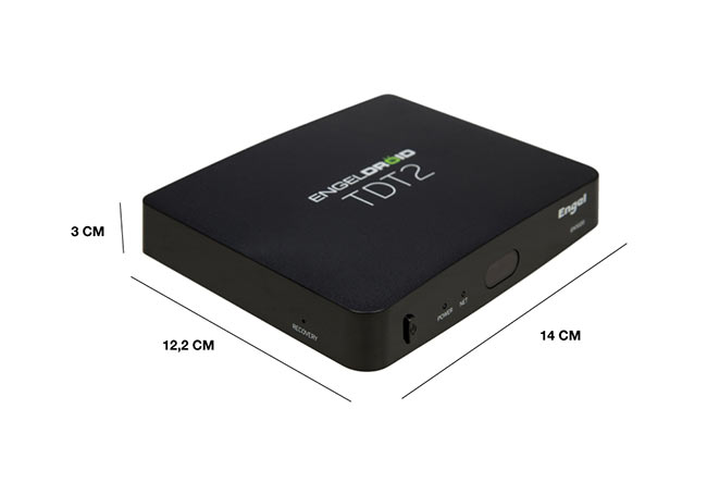 ENGEL ENGELDROID TDT2 EN1020 RECEPTOR ANDROID + DVB-T2