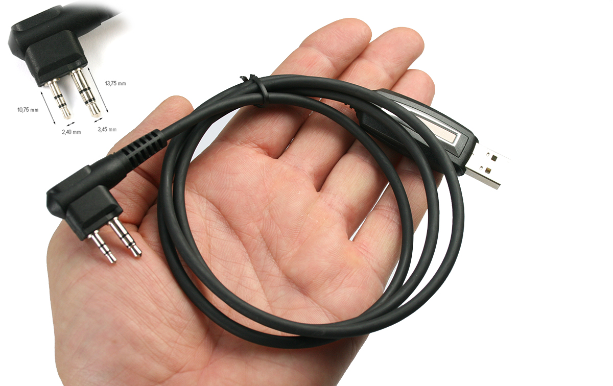 el cable erw-17 utiliza una conexión usb estándar en un extremo y un conector específico para la radio en el otro extremo. al conectar el cable entre la radio y el ordenador, se establece una comunicación directa que permite transferir datos de programación, como frecuencias, canales, configuraciones y otros ajustes de la radio.