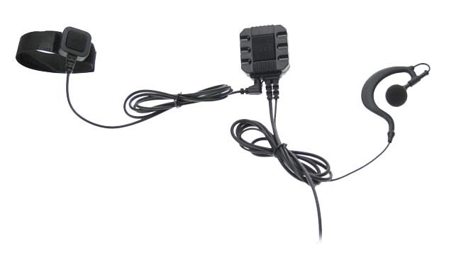 PIN-99 SPTT NAUZER Micro-Auricular con dos PTT. Pinganillo PROFESIONAL CON DOS PTT VALIDOS PARA ALAN, MIDLAMD, STANDARD