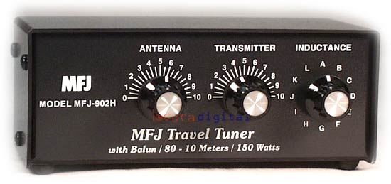 MFJ 902H ACOPLADOR DE  ANTENAS HF 3,5- 30 Mhz