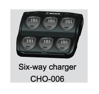 WOUXUN CHO-006 Desktop Charger for 6 WOUXUN handhelds