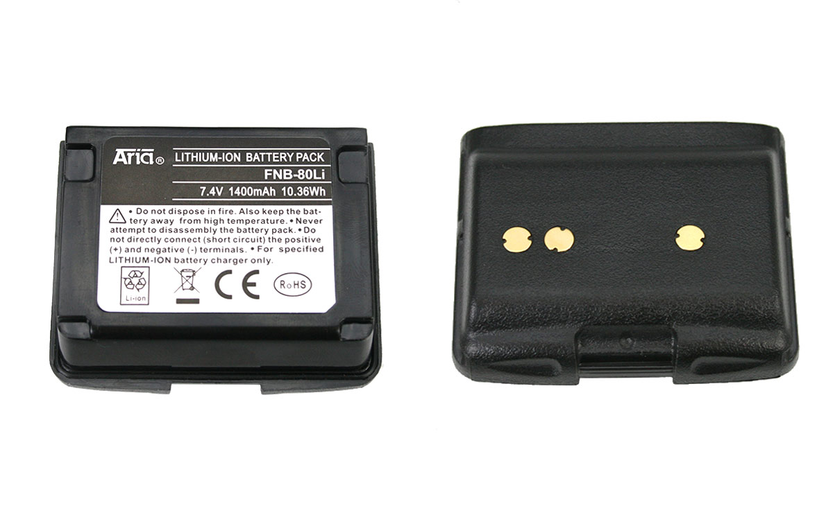 ARIA FNB80 FNB58 Equivalent battery for Yaesu walkies: VX-7, VX-6