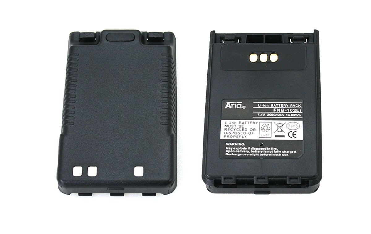 FNB-102LI EQ ARIA bateria EQUIVALENTE para YAESU VX-8, LITIO voltaje 7,4V/ capaciadd 1800 mAh