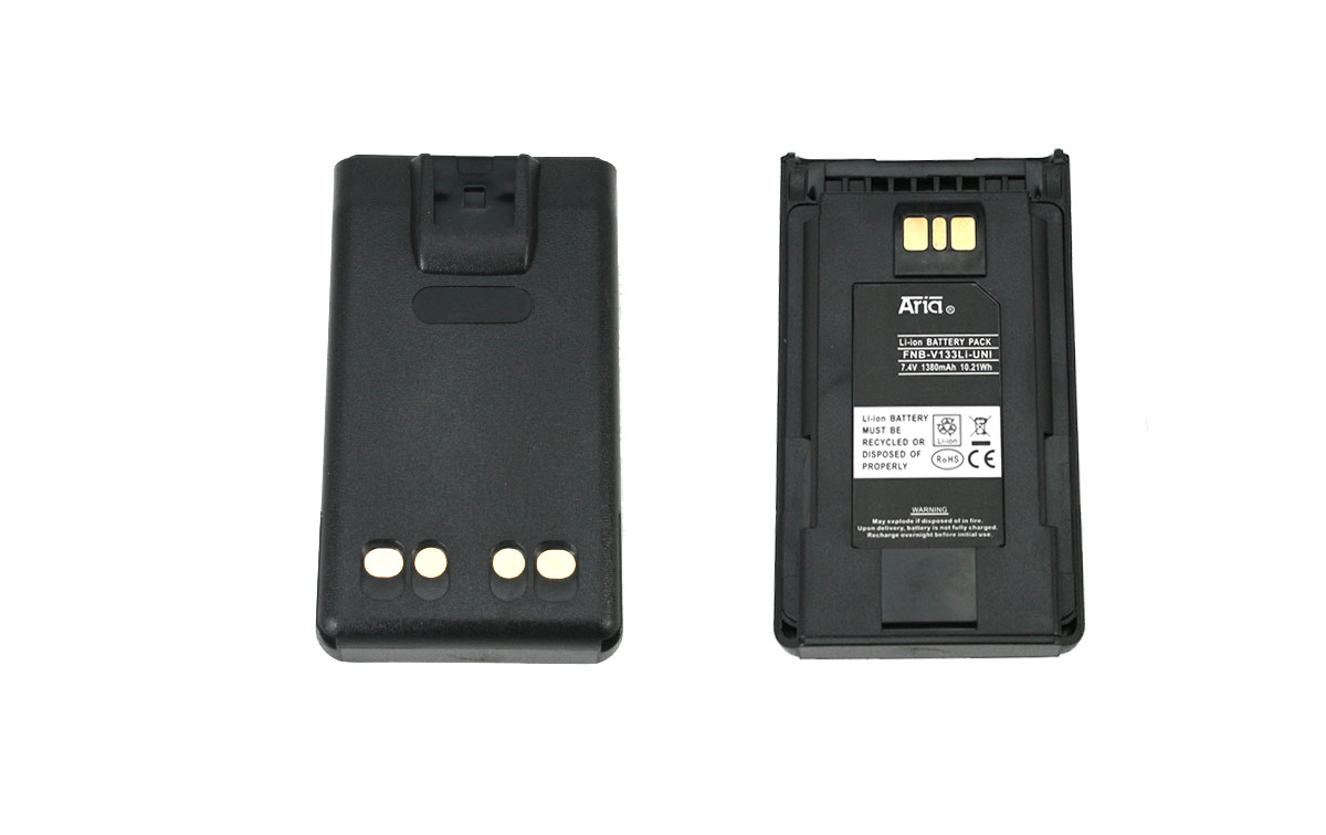 Batería Litio 7,4v capa.1380 mAh para VERTEX VX261, VX 264