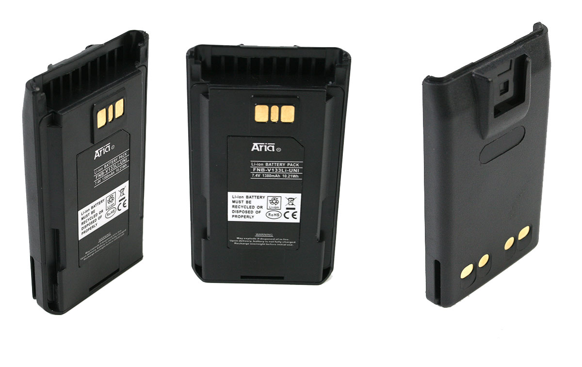 Batería Litio voltaje 7,4v capacidad1380 mAh para VERTEX VX261, VX 264