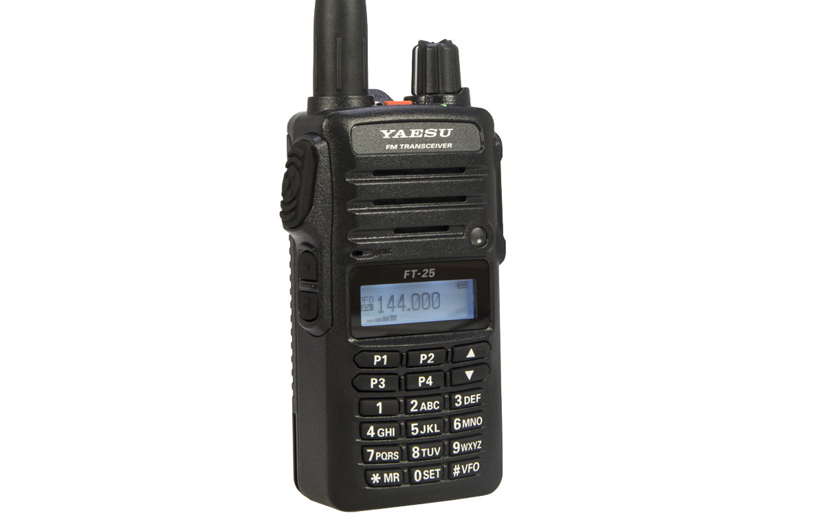 yaesu ft25e walkie talkie vhf 144 146 mhz potencia 5 w