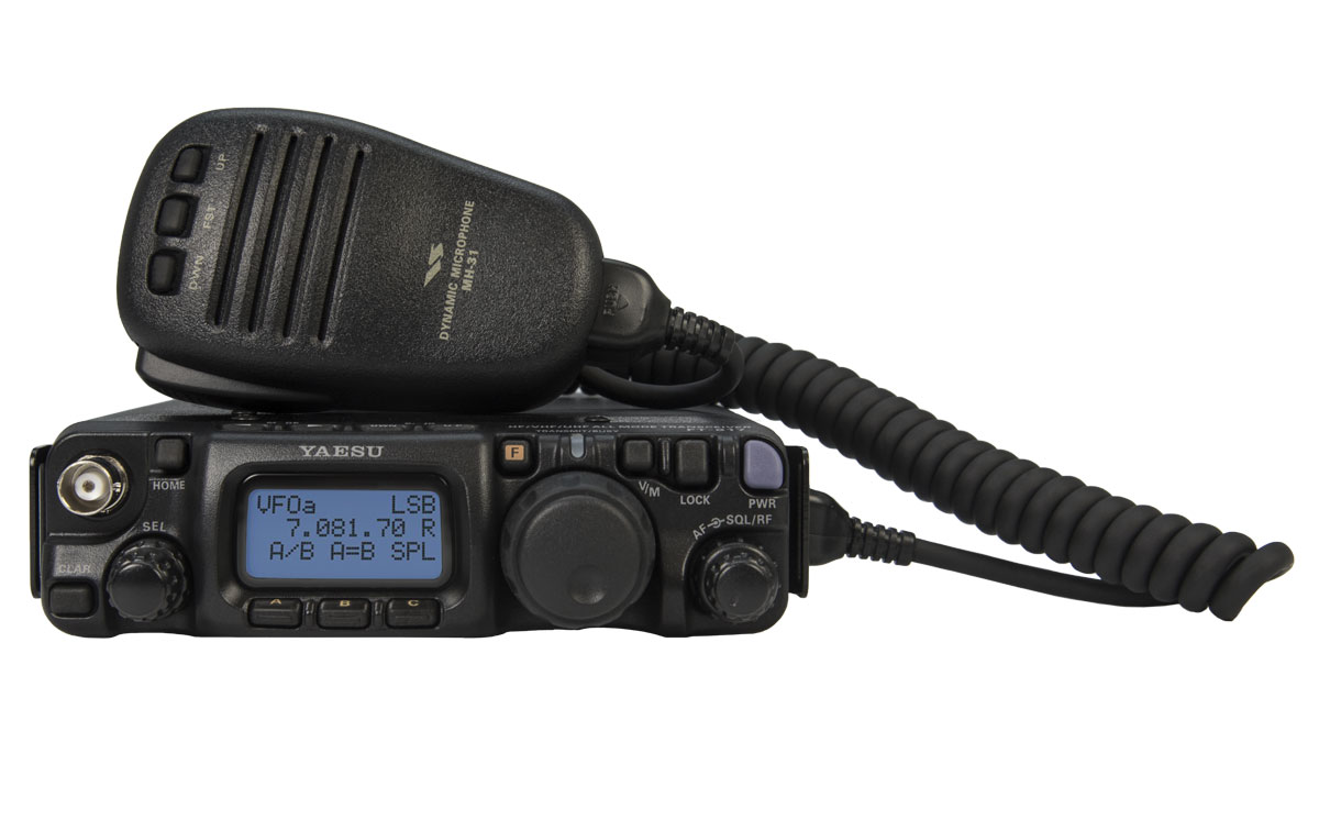 YAESU FT-817ND HF/50/VHF/UHF ALL MODE PORTABLE TRANSCEIVER