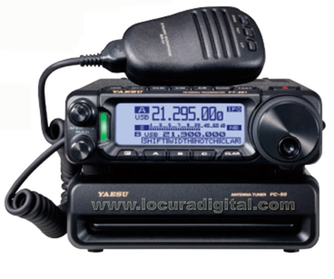 yaesu ft 891 transceptor hf 50 mhz