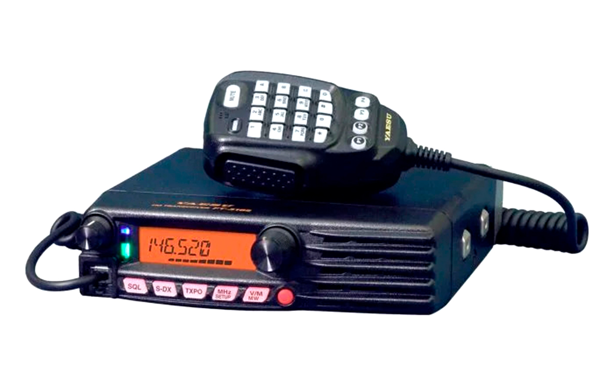 Ricetrasmettitore Per Radioamatore KEY KM3000, 2m (144-146 MHz), 15W, Usato Con Microfono E Staffa