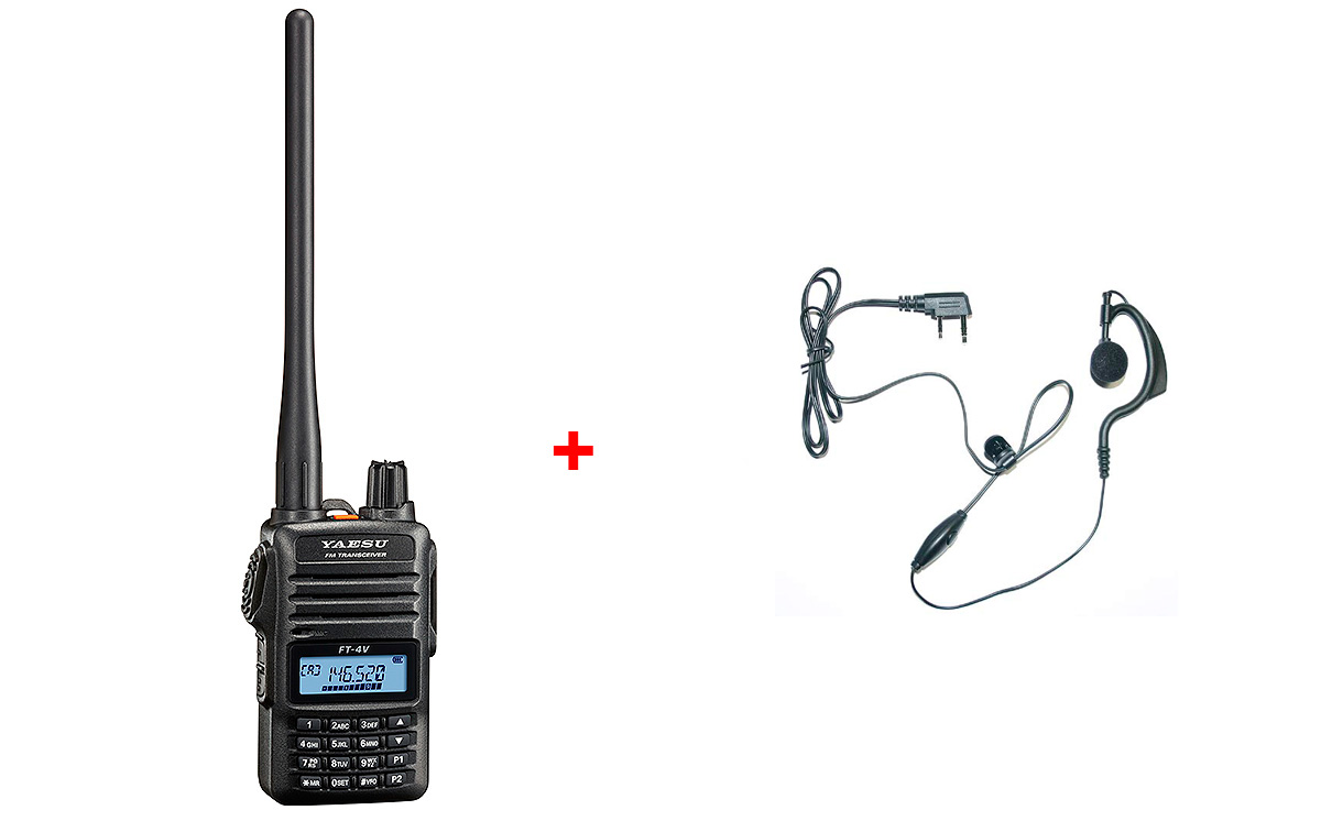 YAESU FT4VE WALKIE TALKIE VHF 144- 146 Mhz potencia 5 W