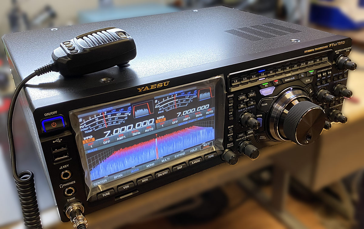 Yaesu FT DX 101D Equipo de HF 160 y 6 metros con SDR