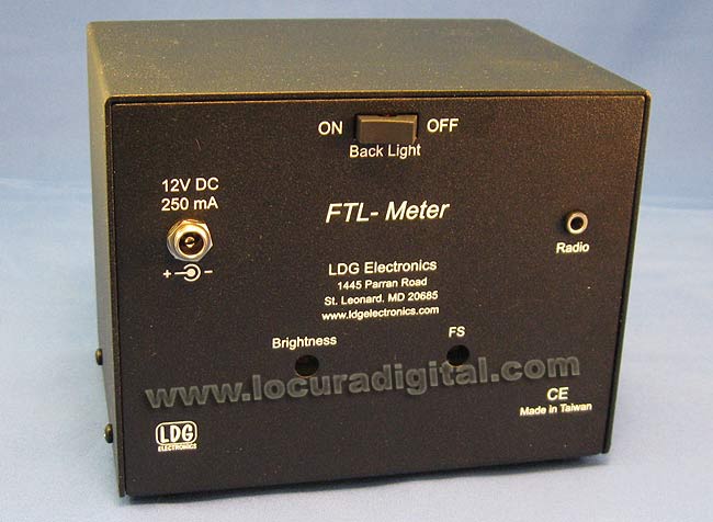FTL LDG METER Meter Backlit Blue for YAESU FT857 FT897 AND LARGE MODEL