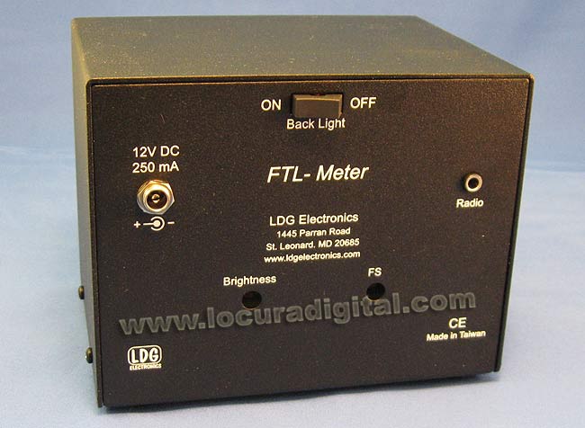 FTL LDG METER Meter Backlit Blue for YAESU FT857 FT897 AND LARGE MODEL