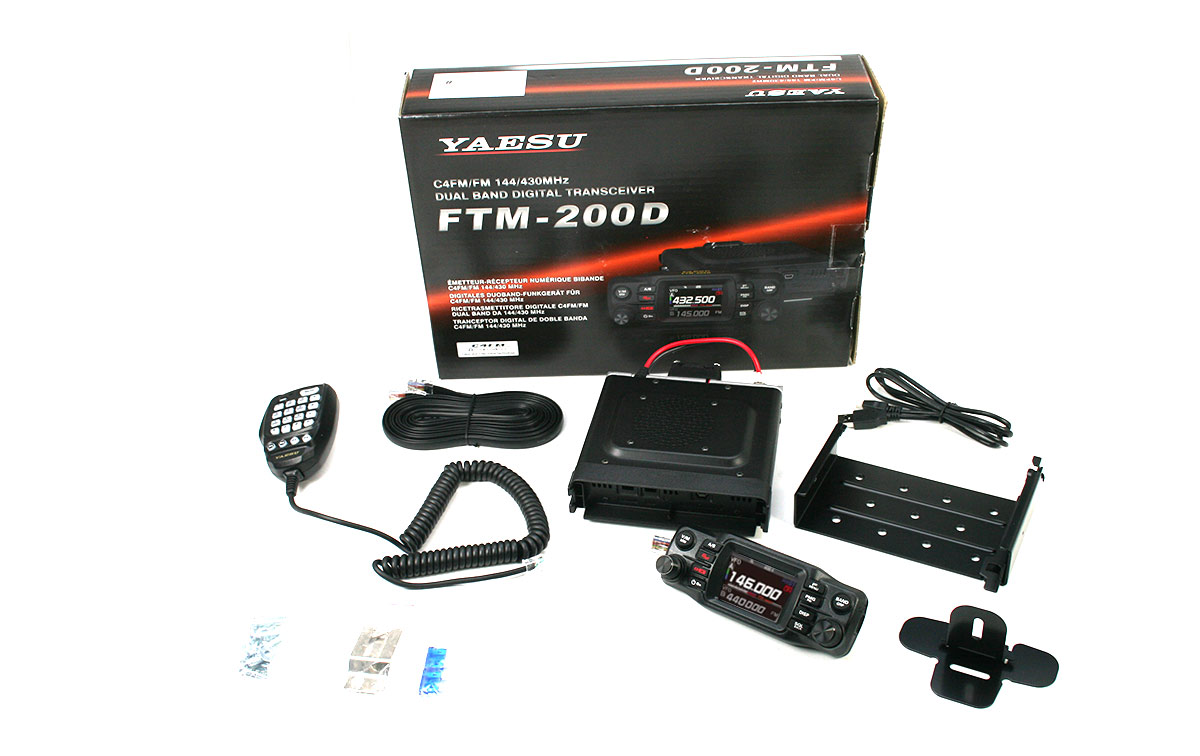 YAESU FTM-200-DE BI-BAND Transmitter 144/430 MHz power 50 watts