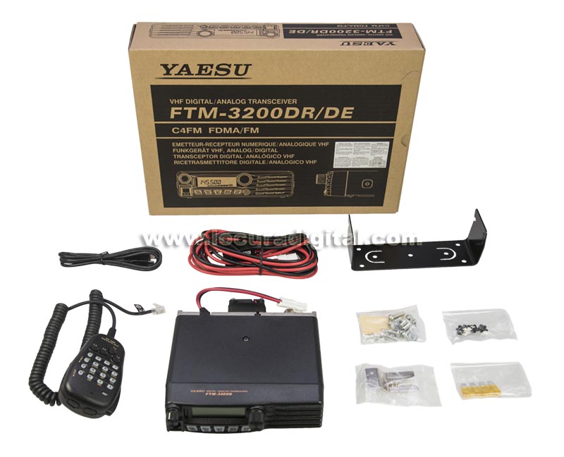 FTM3200E YAESU Equipo movil Amateur 144-146 Mhz. 65 watios. Analógico y Digital C4FM 