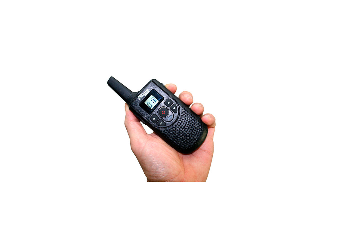 polmar gemini pack 2 walkie talkies pmr-446 uso libre 16 canales