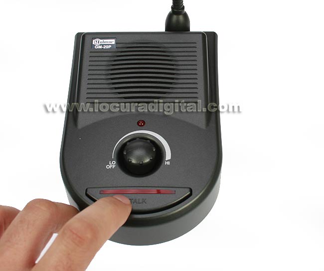 Intercomunicador de ventanilla gm20p