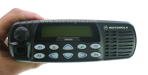 ref: MOTOROLA_GM360VHF 255 canales POTENCIA 1- 25W