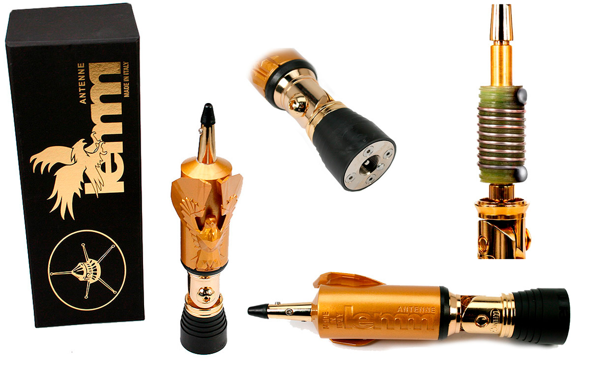 LEMM GOLDEN EAGLE-PL Antenne PL Mâle pliable CB27 Longueur 200 cm LEMM GOLDEN EAGLE-PL Antena PL Macho abatible CB27 Longitud 200 cm