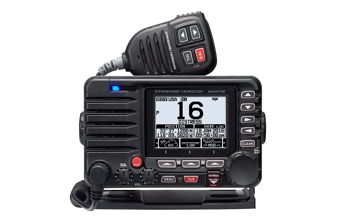 STANDARD HORIZON GX-6000E BLACK. Emisora Nautica GPS. Color Negro