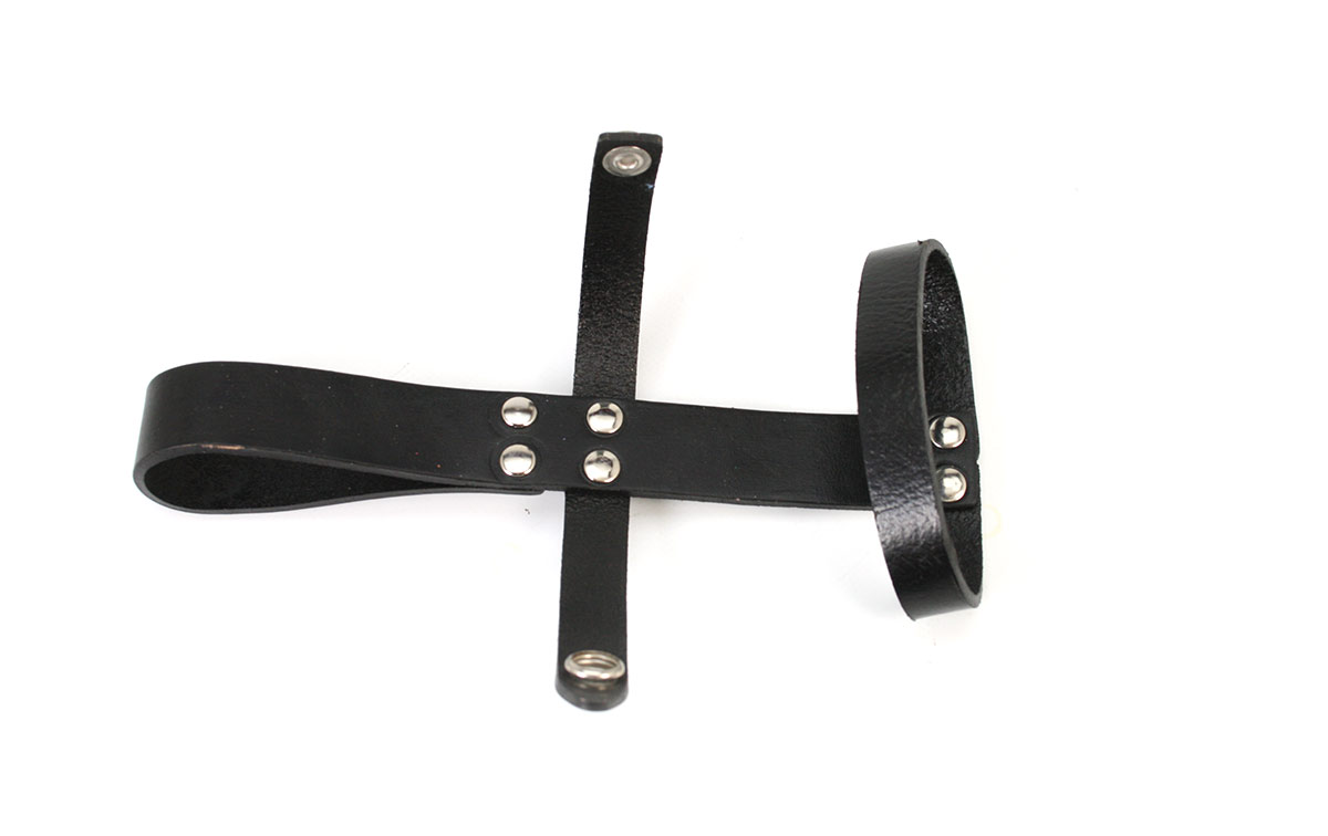 HARNESS GARRET para SUPERSCANNER. Arnés colgador de piel para cinturón. Permite llevar colgado el detector cómodamente del cinturón. 