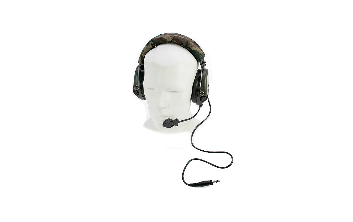 NAUZER HEL 980 Casque Micro minceur AIRSOFT spéciale avec amplificateur