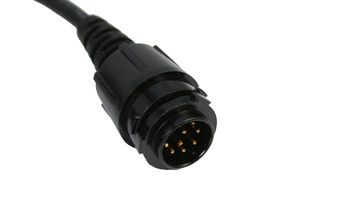 HKN6184 Cable de programación a través de conector frontal micro motorola
