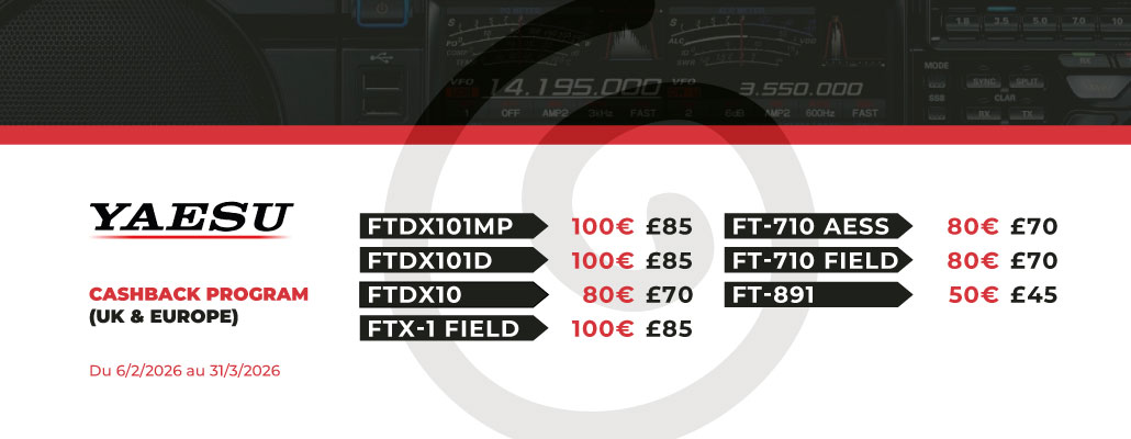 YAESU CASHBACK