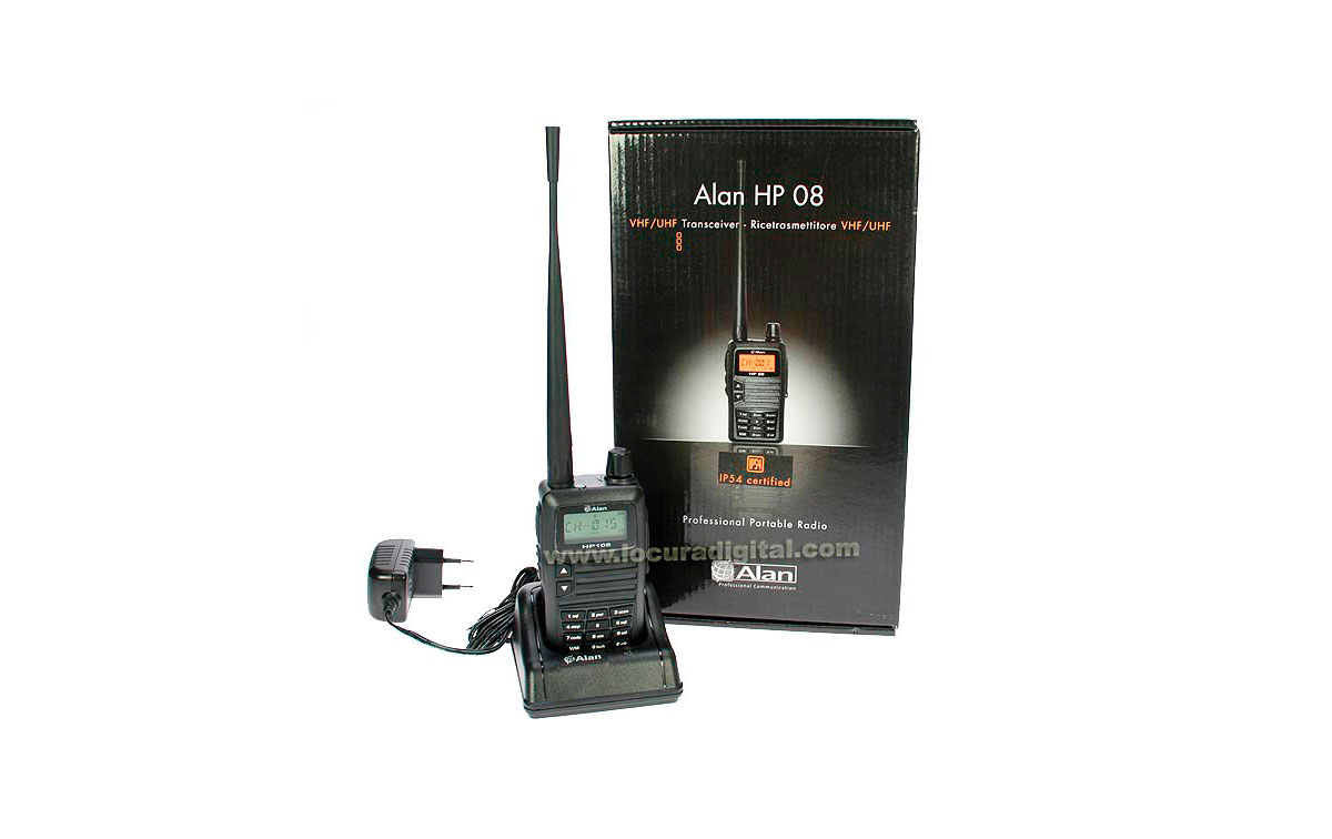 Emisora Alan HP108- VHF Midland - Waipi