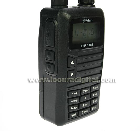 ALAN HP108 professional walkie-MIDLAND VHF 136-174 Mhz.