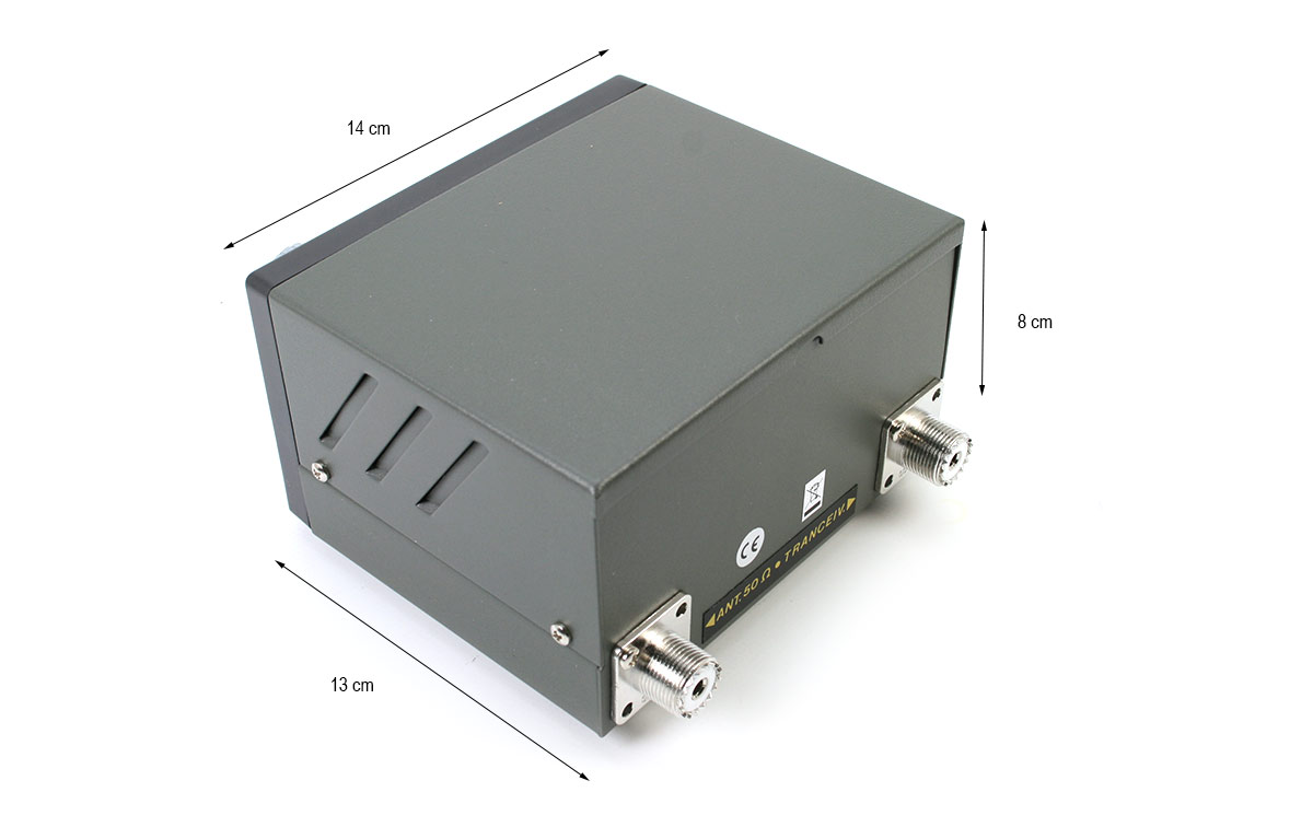 Rosmetro/Wattmetro ZETAGI HP-500 | 3-200MHz 2000W | Impedenza 50/75 Ohm