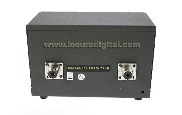 HP500 ZETAGI medidor de ROE/WATIMETRO de 3 a 200 Mhz. 2.000 watios